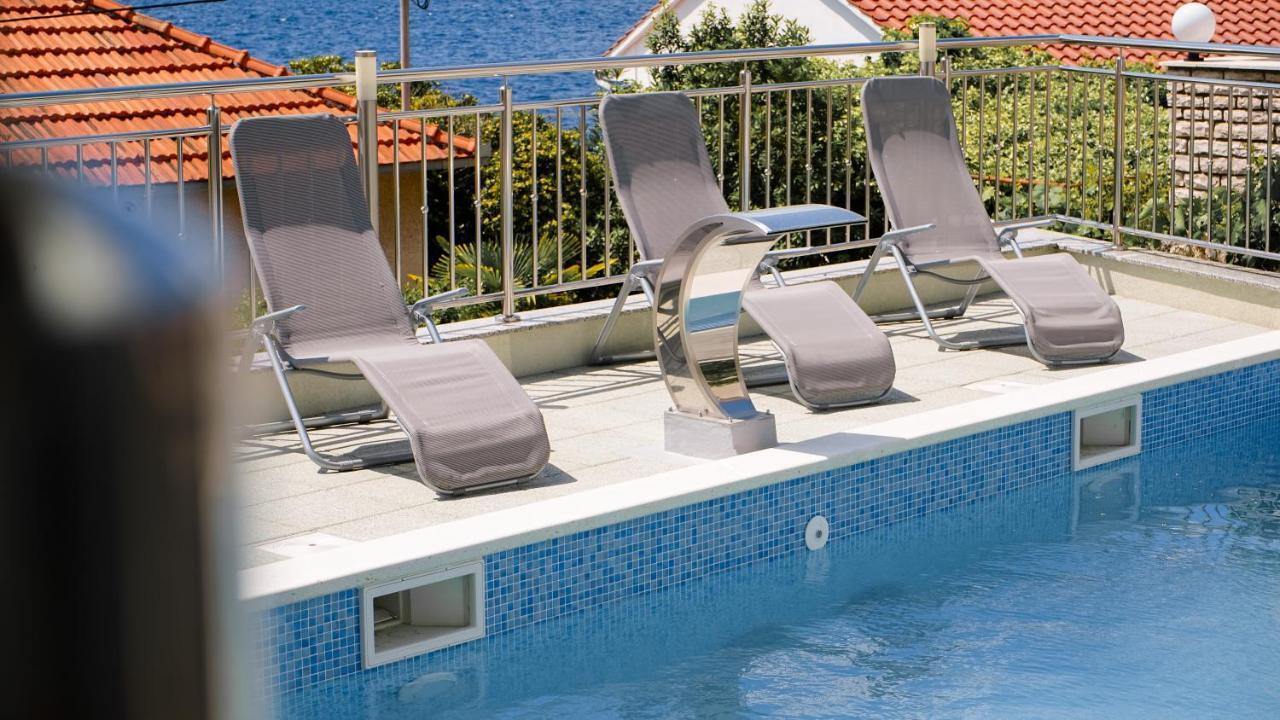 Villa Luxury Trogir Seget Vranjica Bagian luar foto